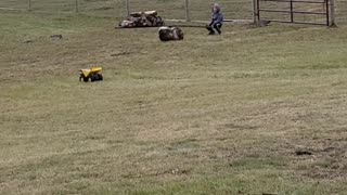 Son Engineers Single-Person Teeter-Totter