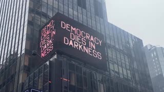 Tim Pool HUMILIATES WaPo with epic Times Square billboard