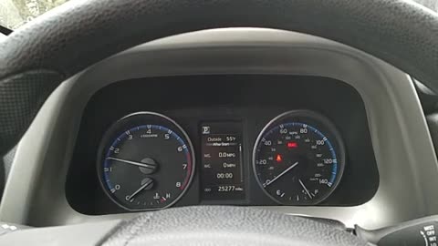 Toyota RAV4 Cold Start