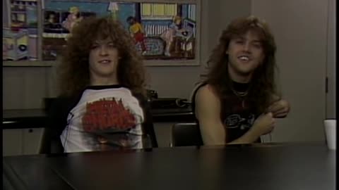 Metallica - MTV News Interviews (1986) [ReMaster Of Puppets DVD]