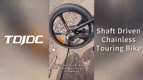 Riding time~ Chainless Shaft Driven City Mountain Bike~