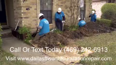Dallas Fort Worth Foundation Repair Company Project