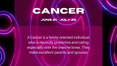 Zodiac Cancer (June 21 - July 20) Part 1 #zodiacsigns #cancer #zodiac #explore #viral