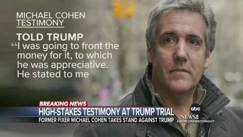 Payment to Daniels 'required Mr. Trump's sign-off,' Cohen says ABC News