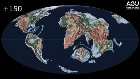 Animation How the next supercontinent will form