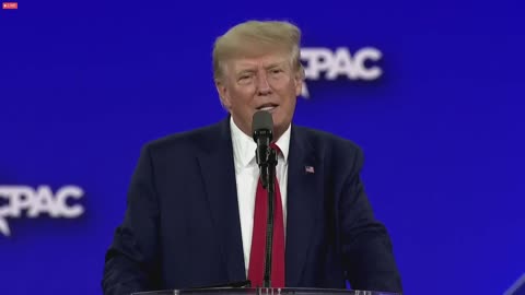 Former President Donald Trump speaks at CPAC in Dallas, Texas on Aug. 6, 2022