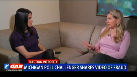 Mich. Poll Challenger Shares Video Of Fraud
