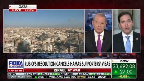 If you have a visa in the United States and you support Hamas, you need to go