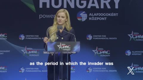 Eva Vlaardingerbroek CPAC Speech that angered the Globalists in Hungary