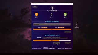 Let's learn and earn BTC - ETH - BCH 700$ With FO.S Software in a minute. Best Mining Machine