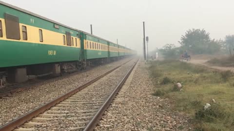 Three Fast Train Actions at Kana Kacha, Lahore | For The Love of PR