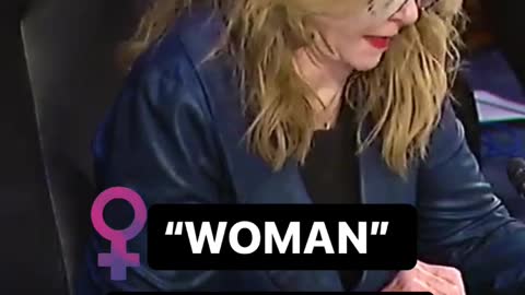 Judge doesn't know what a woman is