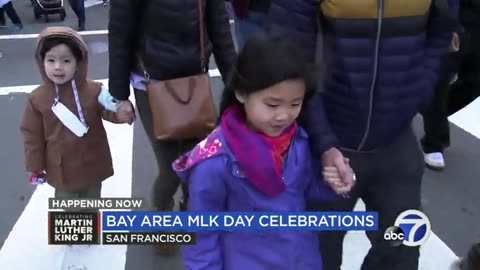 San Francisco march underway to honor Dr. Martin Luther King Jr.