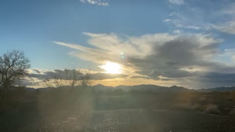 Time Lapse Sunset 1/30/2021