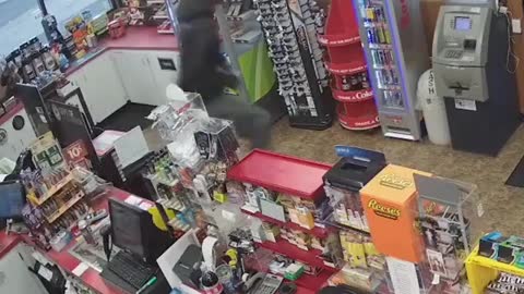 SHOCKING: Store Clerk Collapses, Bystanders Rob Him Instead of Helping Him