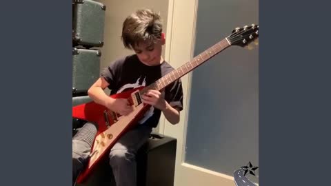 10 year old talented Guitarist World Record