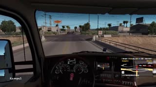 American Truck Simulator 2019 Gameplay #9 Pesticides Tranport From Phoenix to Santa Maria 714 Mil