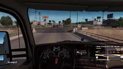 American Truck Simulator 2019 Gameplay #9 Pesticides Tranport From Phoenix to Santa Maria 714 Mil