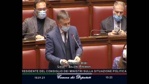 Edoardo Rixi (Lega), Camera, 18/1/21