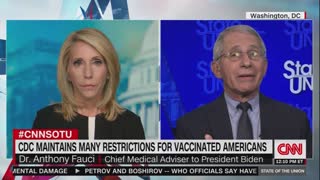 Fauci Says Vaccinated People Should Wear Masks to Stay Safe