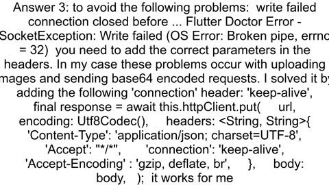 Flutter Unhandled Exception SocketException OS Error Connection refused errno 111