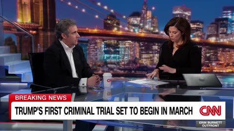 Hear Michael Cohen's predictions about Trump criminal case