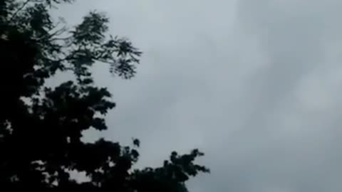 Huge unknown black ring in sky || Viral Video UK