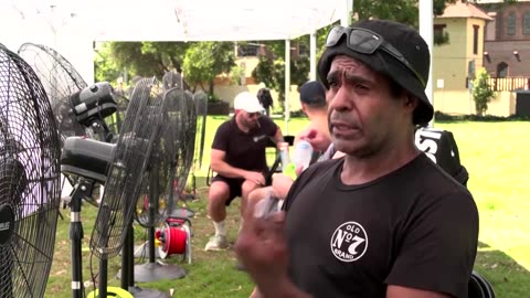 Cooling hubs help Australia's homeless amid heatwaves