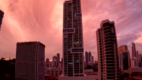 panama city at dusk these last few nights (with my 3 favourite cameras)