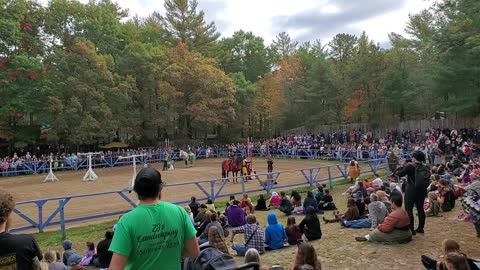 HAZZAH! Video 1 Joust at King Richards Fair 10-15-2022