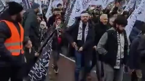 Muslims In Germany Waving ISIS Flags