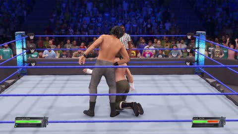 wwe2k22 myrise walkthrough 160 Kingoutlaw vs Sami zane