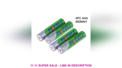 Cheap Offers 2/4/8/12/28/50Pcs PKCELL AAA Battery 3A 1.2V Ni-MH AAA Rechargeable Battery Batteries