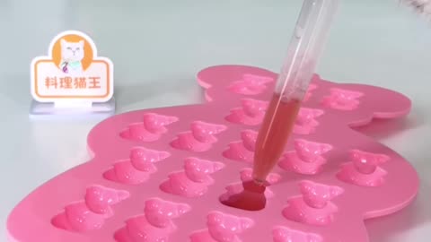How To Make Adorable Gummy Bears Using Pomegranates?🧸#catsofyoutube #tiktok #