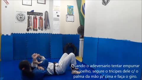 Arm-lock girando - partindo do 100kg