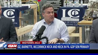 Oz, Barnette, McCormick neck and neck in Pa. GOP Sen. primary