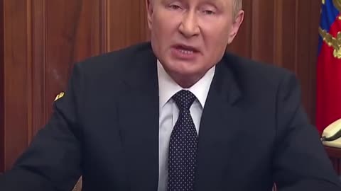 TV speech to the nation Vladimir Putin