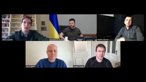 Zelenskyy Russian journalists, banned video Russian Censorship hides truth from Russian people