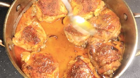 Cleaning and Cooking Juicy Oven Baked Chicken Thighs