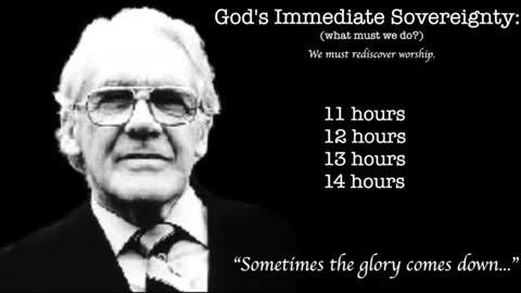 The Church - The Arena of God's Immediate Sovereignty, by Leonard Ravenhill