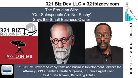 The Freudian Slip: "Our Salespeople Are Not Pushy"