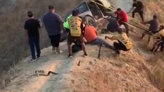 Insane Jeep Recovery on Razor Ridge