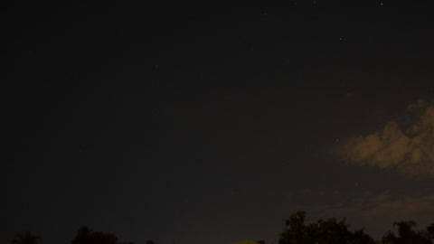 2021-03-17 Moonset, Mars and Orion [4K]