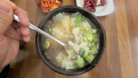 Korean food, soup