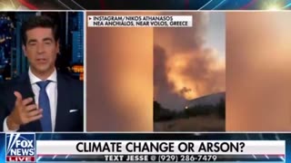 Arson, not 'global warming'