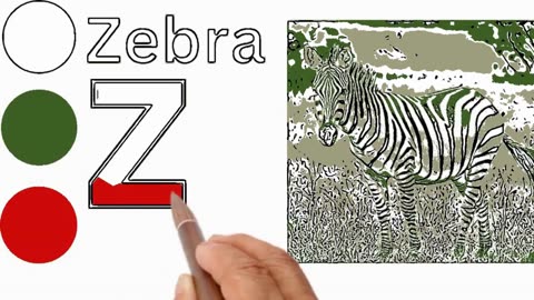 Learning by doing, Best for child, coloring Pasting, A to Z