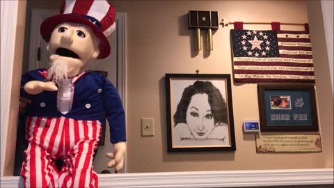 Uncle Sam the Puppet's Salute to Dancing Dan Bongino