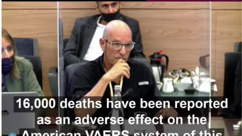Side affects due to COVID vaccine in israeli parliament