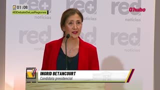 Ingrid Betancourt dice no haber pasado la linea roja con Petro