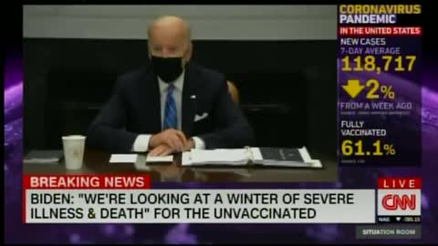 Biden FEAR-MONGERS: Warns Of A "Winter Of Death" Among The Unvaccinated